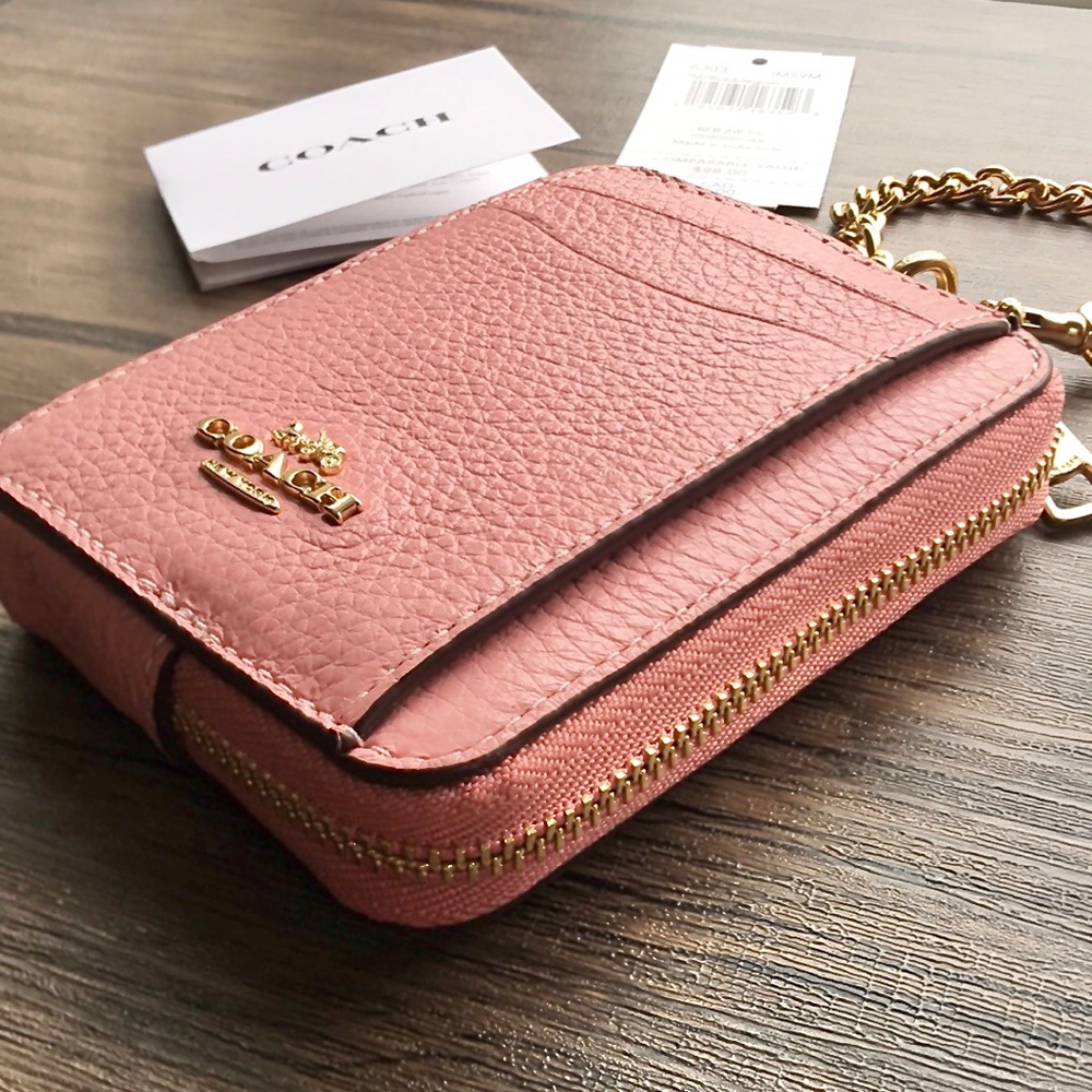 🌺ONE LEFT!🌺 NWT COACH Zip Card Case!!! - Picture 10 of 10